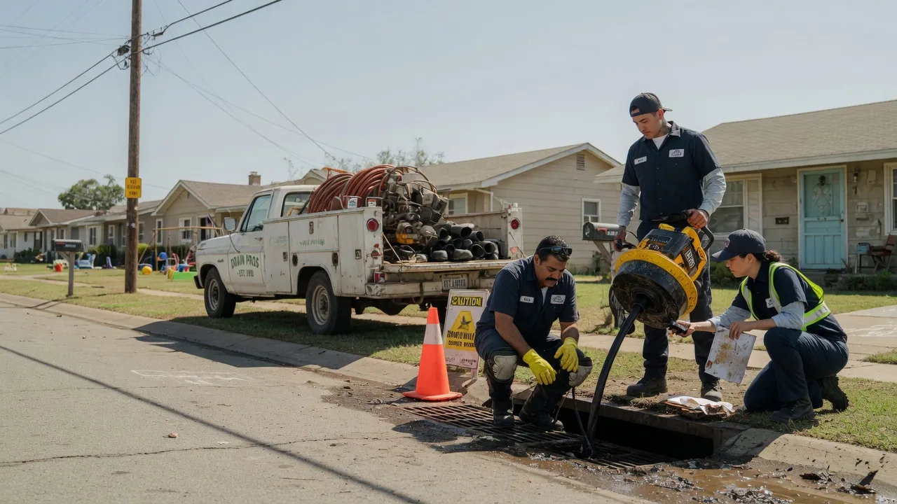 Drain Cleaning in Enloe, TX near me